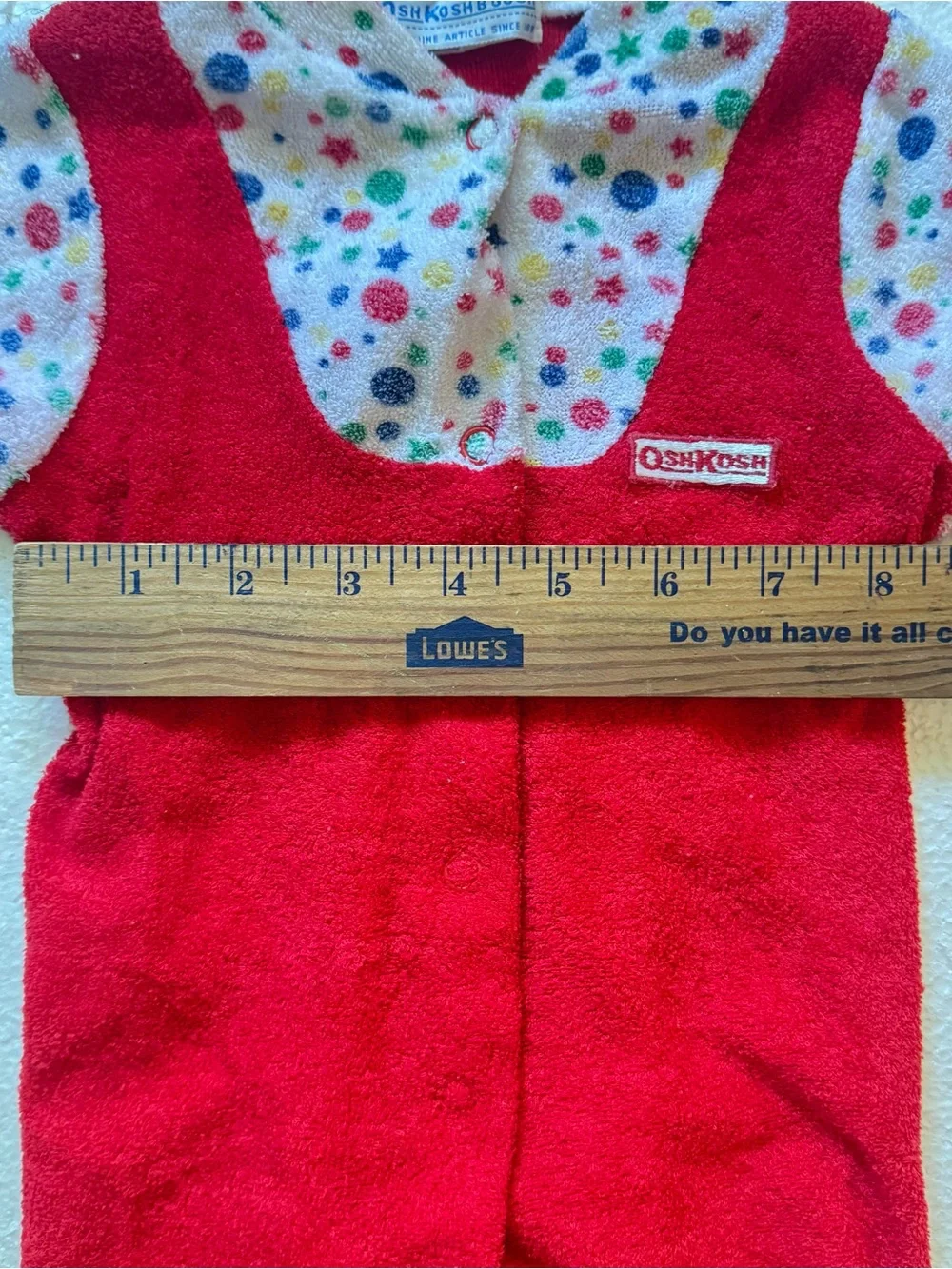 Vintage OshKosh B'Gosh Romper Large
